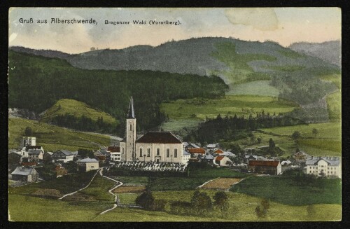 Gruß aus Alberschwende : Bregenzer Wald (Vorarlberg)