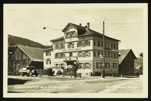 Alberschwende : 724 m