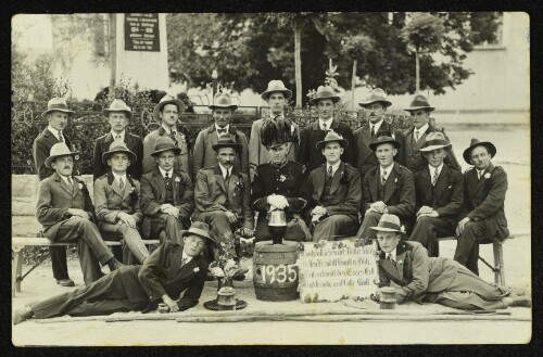 Böllerschützen der Fronleichnamskompagnie Alberschwende