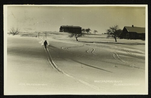 Wintersportplatz Alberschwende