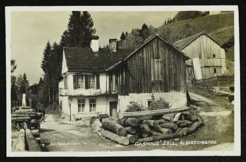 Gasthaus  Zoll  : Alberschwende