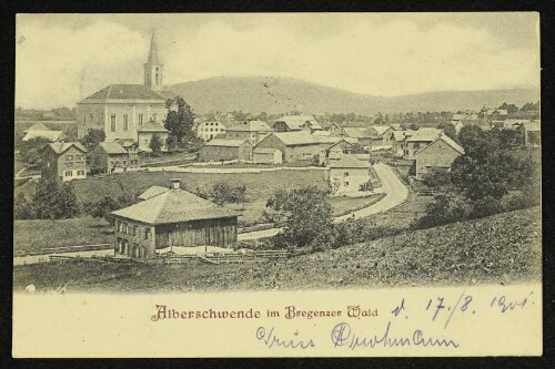 Alberschwende im Bregenzer Wald