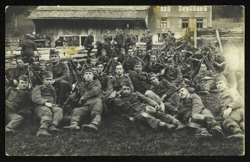 Bundesheer auf Manöver in Alberschwende