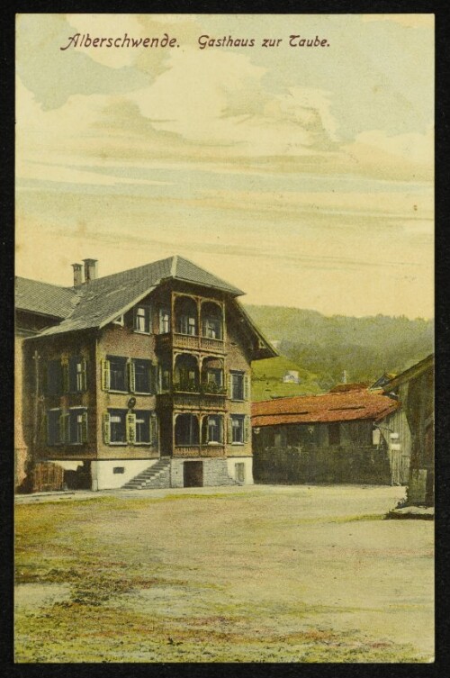 Alberschwende : Gasthaus zur Taube