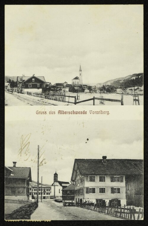 Gruss aus Alberschwende : Vorarlberg