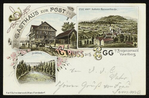 Gruss aus Egg i/Bregenzerwald : Gasthaus zur Post