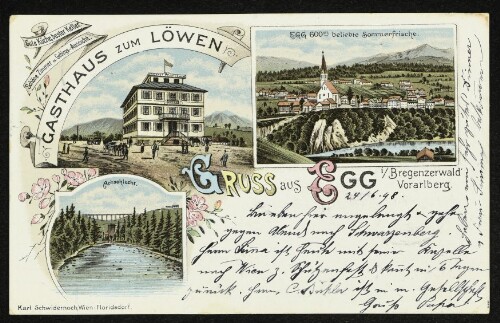 Gruss aus Egg i/Bregenzerwald : Gasthaus zum Löwen