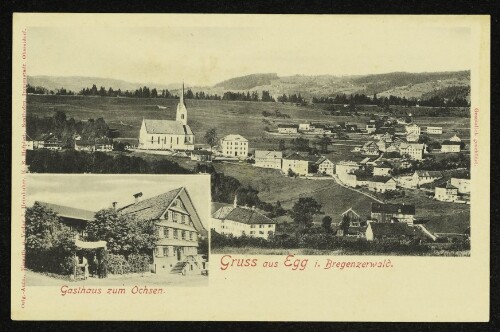 Gruss aus Egg i. Bregenzerwald : Gasthaus zum Ochsen