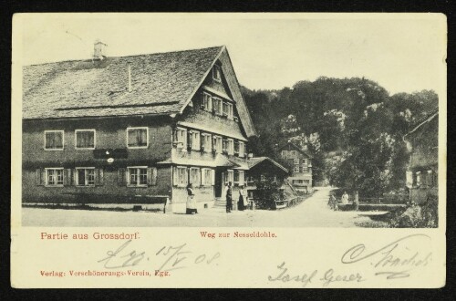 Partie aus Grossdorf : Weg zur Nesseldohle