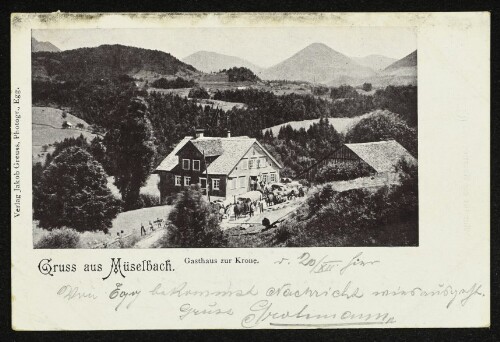 Gruß aus Müselbach : Gasthaus zur Krone