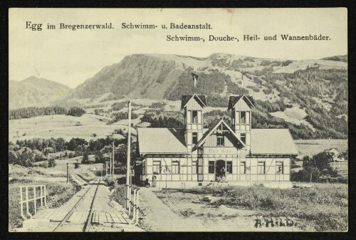 Egg im Bregenzerwald : Schwimm- u. Badeanstalt