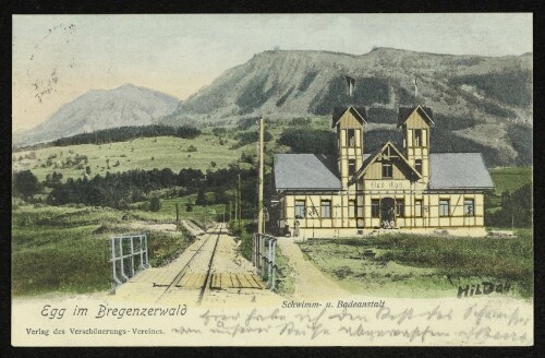 Egg im Bregenzerwald : Schwimm- u. Badeanstalt