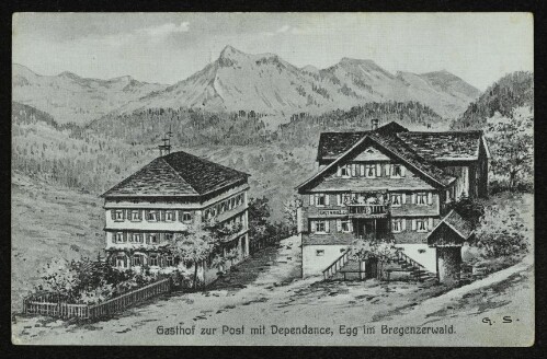 Gasthof zur Post mit Dependance : Egg im Bregenzerwald
