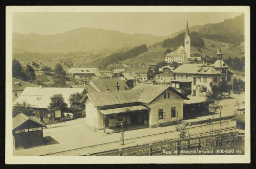 Egg im Bregenzerwald : (600-860 m)
