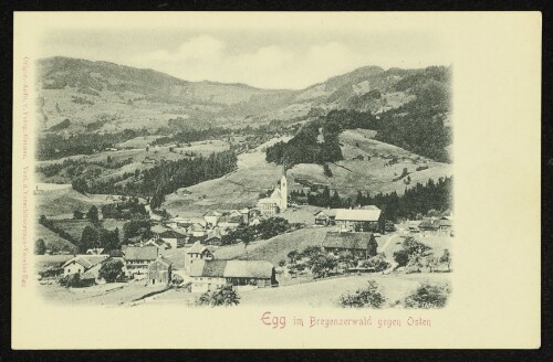 Egg im Bregengerwald gegen Osten