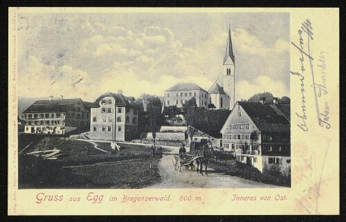 Gruss aus Egg im Bregenzerwald : 600 m
