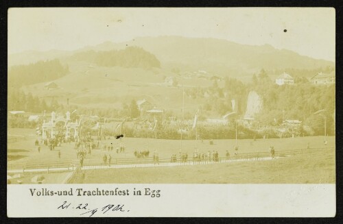 Volks- und Trachtenfest in Egg