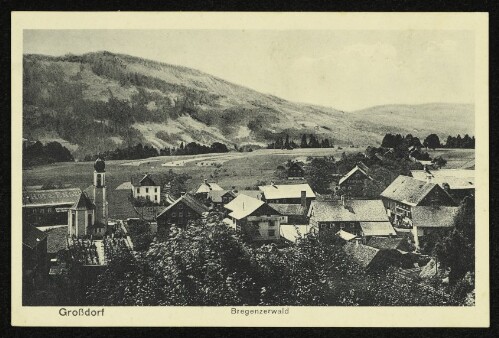 Großdorf : Bregenzerwald