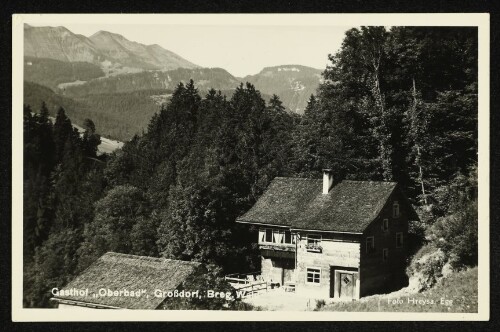 Gasthof  Oberbad  : Großdorf