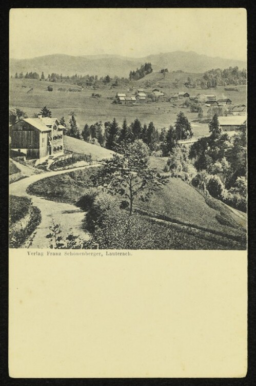 Alte Straße von Egg nach Schwarzenberg