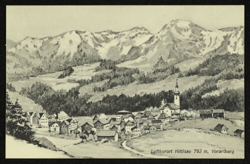 Luftkurort Hittisau 792 m : Vorarlberg