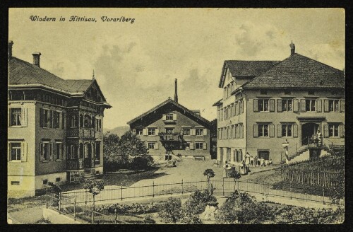 Windern in Hittisau : Vorarlberg