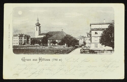 Gruss aus Hittisau (792 m)