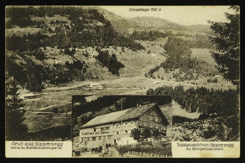 Gruß aus Sippersegg : 900 m im Balderschwenger Tal