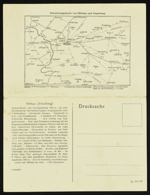 Hittisau, Vorarlberg, 800 m : Dorfgasse