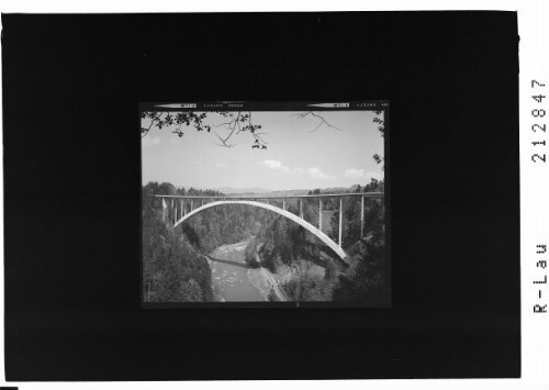 Hochbrücke Lingenau Bregenzerwald : [Lingenauer Hochbrücke im Bregenzerwald]