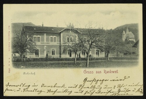 Gruss aus Rankweil : Bahnhof
