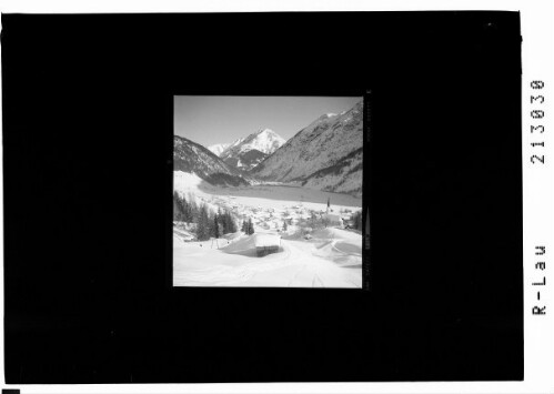 Holzgau im Lechtal, Tirol : [Holzgau im Lechtal mit Blick zu den Ruitelspitzen]