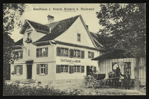 Gasthaus z. Krone, Bredris b. Rankweil