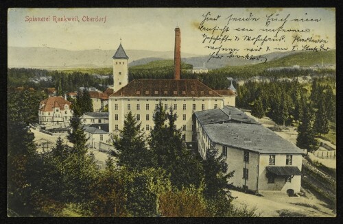 Spinnerei Rankweil, Oberdorf