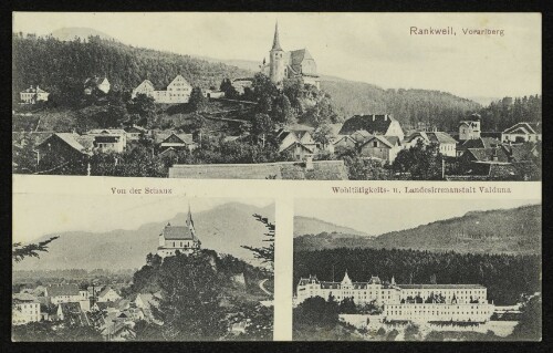 Rankweil, Vorarlberg : Von der Schanz : Wohltätigkeits- und Landesirrenanstalt Valduna