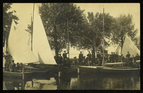 Segelboote im Bregenzer Hafen
