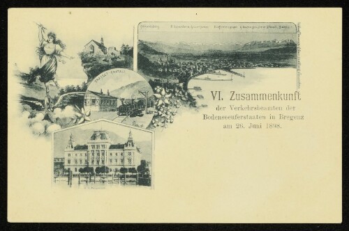 VI. Zusammenkunft der Verkehrsbeamten der Bodenseeuferstaaten in Bregenz am 26. Juni 1898