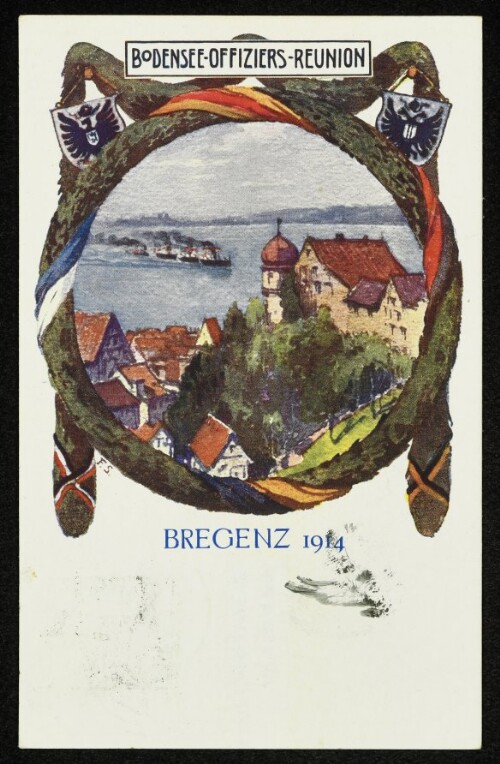 Bodensee-Offiziers-Reunion Bregenz 1914
