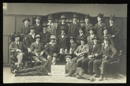 Erinnerung an den Weltkrieg 1914/15