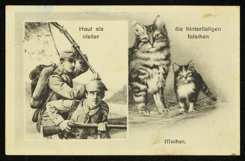 Haut sie nieder, die hinterlistigen falschen Macher