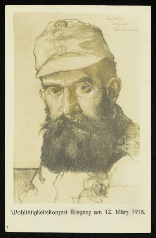 Wohltätigkeitskonzert Bregenz am 12. März 1916