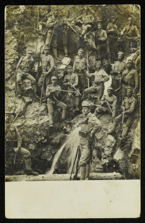 Erster Weltkrieg, Standschützen aus dem Baon Bregenz