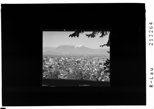 [Dornbirn mit Altmann und Säntis]