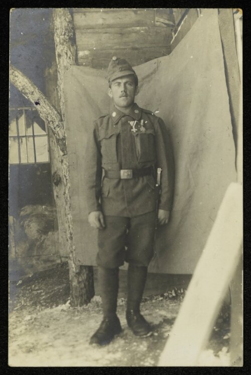 Erster Weltkrieg, Standschütze aus dem Baon Bregenz