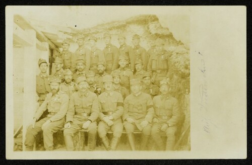 Erster Weltkrieg, Standschützen aus dem Baon Bregenz