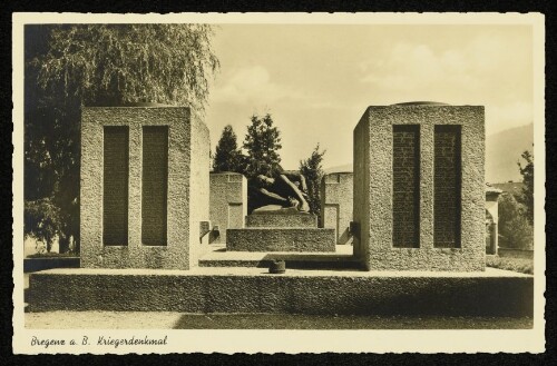 Bregenz a. B. Kriegerdenkmal