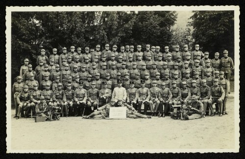 Gruppenfotos von Soldaten des Bundesheeres