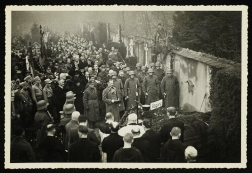 Beerdigung Oberst Georg Bilgeri