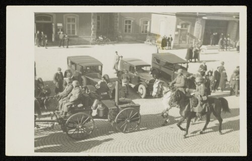 Einmarsch deutscher Truppen in Bregenz