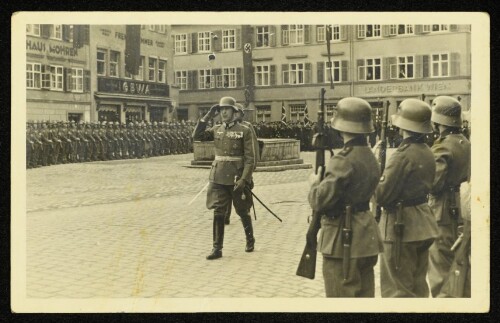Einmarsch deutscher Truppen in Bregenz